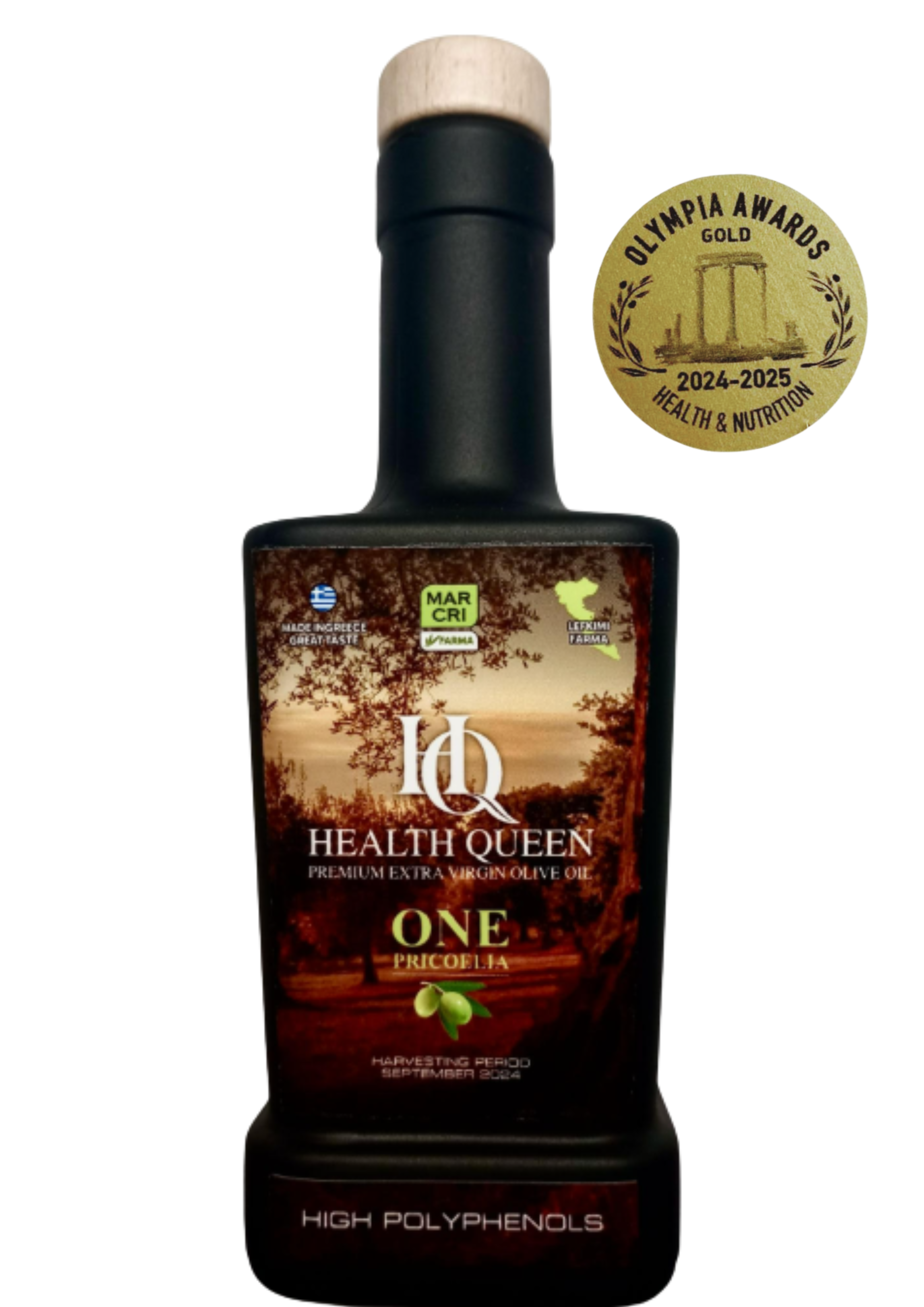 PRICOELIA (BITTER) - CORFIOT HIGH POLYPHENOL EVOO 250ml