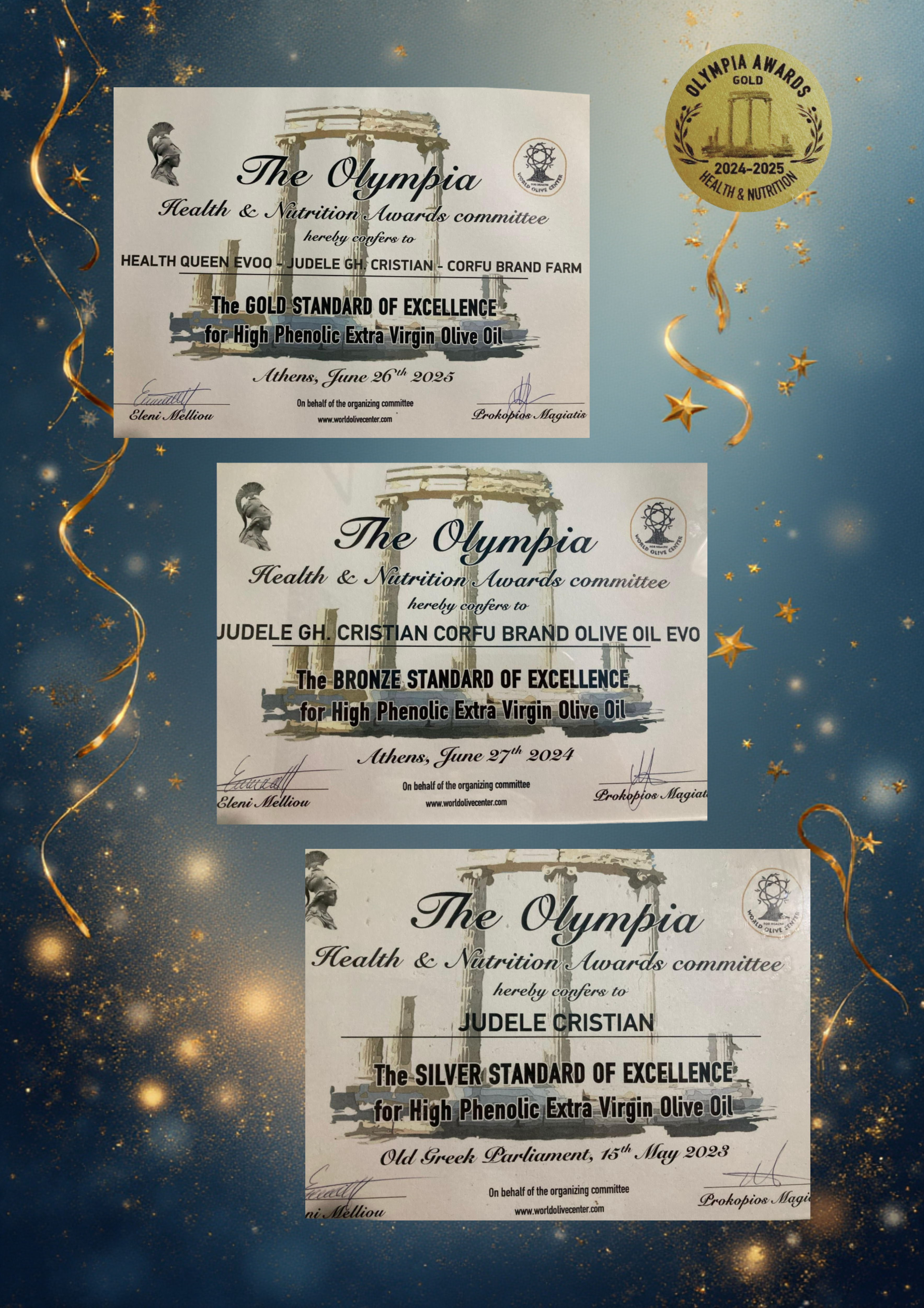 LIANOLIA - CORFIOT HIGH POLYPHENOL EVOO 250ml