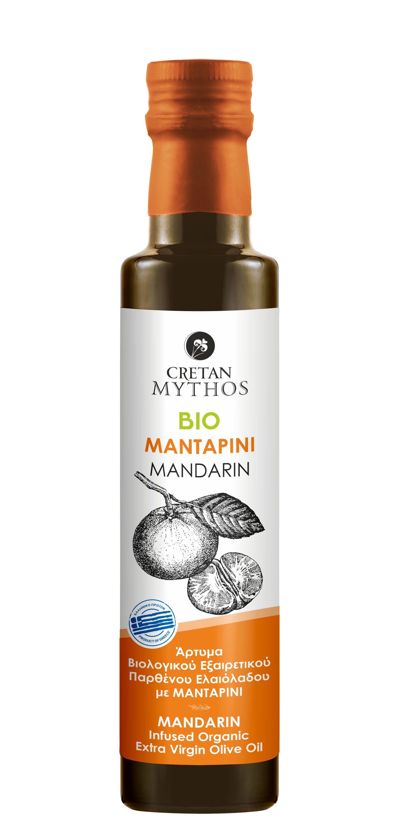 Infused BIO EVOO in 7 Natural Flavours - Cretan Mythos