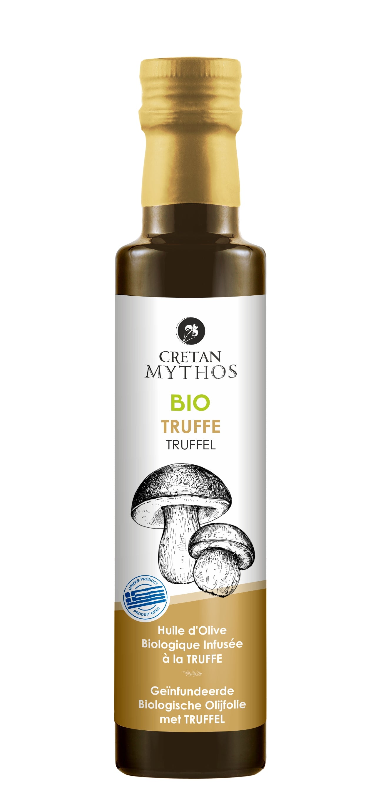 Infused BIO EVOO in 7 Natural Flavours - Cretan Mythos