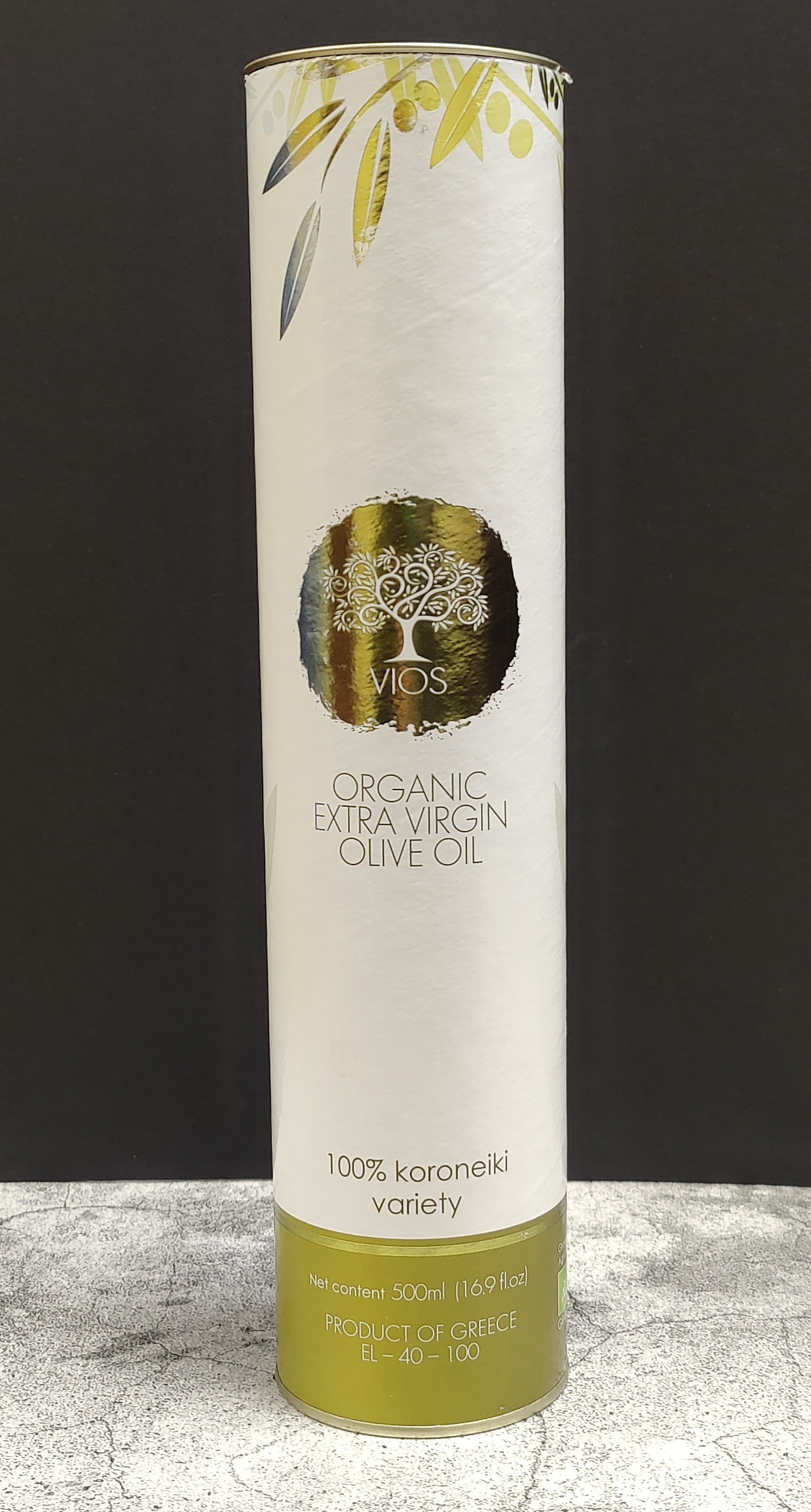 VIOS Organic Cretan Extra Virgin Olive Oil - Gift Box