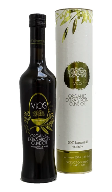 VIOS Organic Cretan Extra Virgin Olive Oil - Gift Box