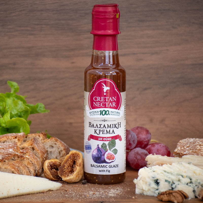Cretan Nectar Balsamic Glaze / Cream with Fig and Cheese